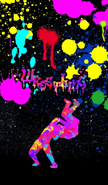 [LINE着せ替え] プロレス グラフィティ2の画像1