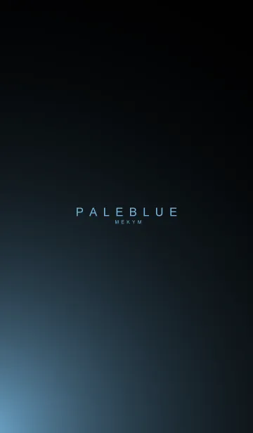 [LINE着せ替え] PALEBLUELIGHT -MEKYM-の画像1