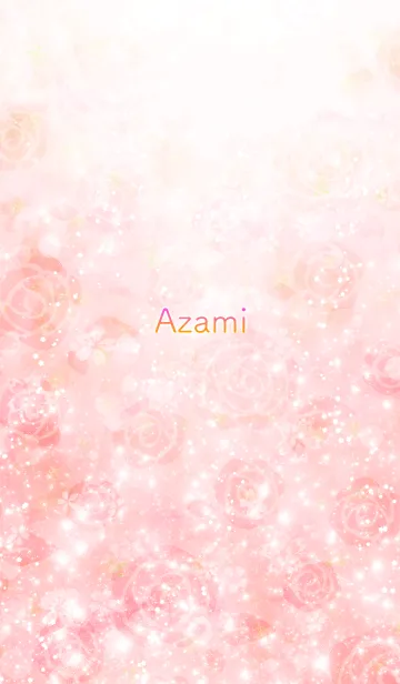 [LINE着せ替え] あざみ用薔薇の花の着せ替えの画像1