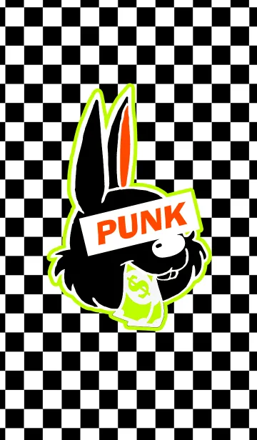 [LINE着せ替え] パンク ラビット 41の画像1