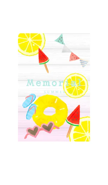 [LINE着せ替え] Memorial Summer 04の画像1