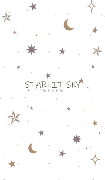 [LINE着せ替え] STARLIT SKY -MEKYM- 5の画像1
