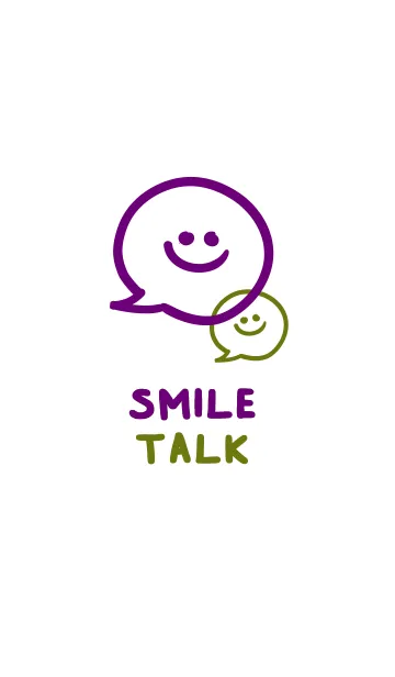 [LINE着せ替え] スマイル トーク 06の画像1