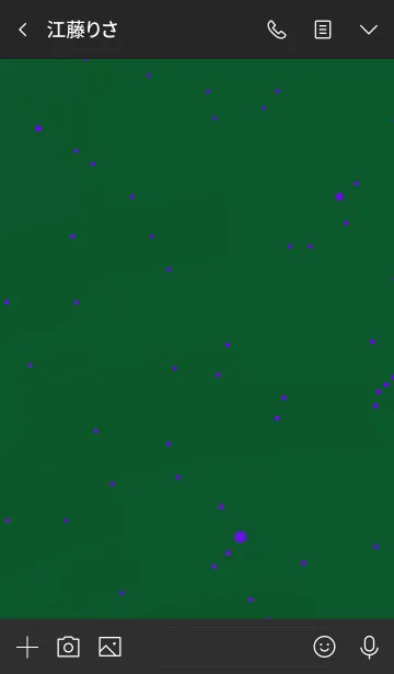 [LINE着せ替え] シンプル スター 022の画像3