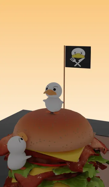 [LINE着せ替え] ごごのあ～ひるの画像1