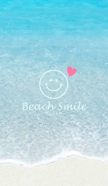 [LINE着せ替え] Love Beach Smile 38 -BLUE-の画像1
