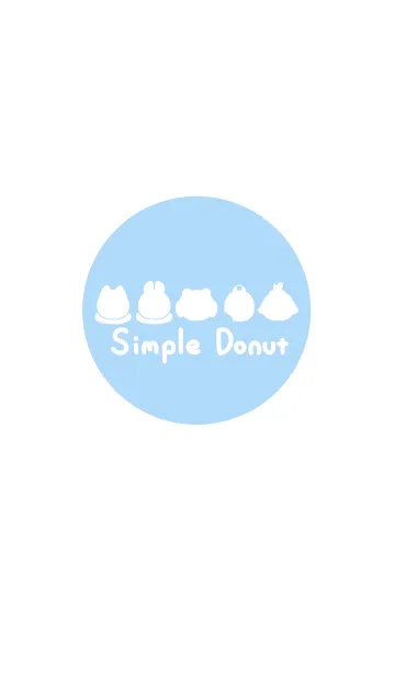 [LINE着せ替え] 【惑星ドーナツ】Simple Donut【6】の画像1