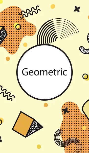 [LINE着せ替え] Geometric Half Colonialの画像1