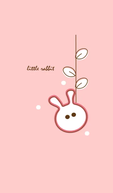 [LINE着せ替え] Lovely little rabbit 16 :)の画像1