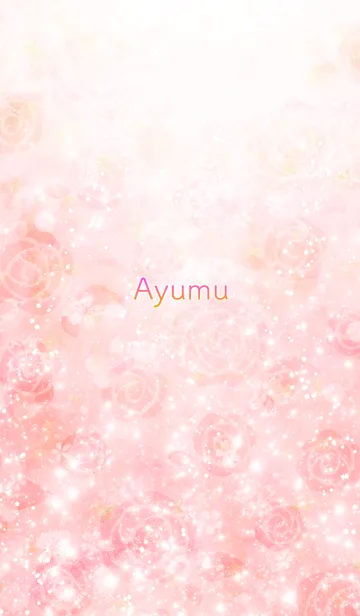 [LINE着せ替え] あゆむ用薔薇の花の着せ替えの画像1