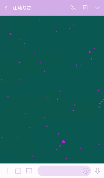 [LINE着せ替え] シンプル スター 023の画像3