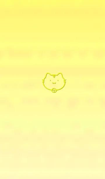 [LINE着せ替え] Simple cat face 2の画像1