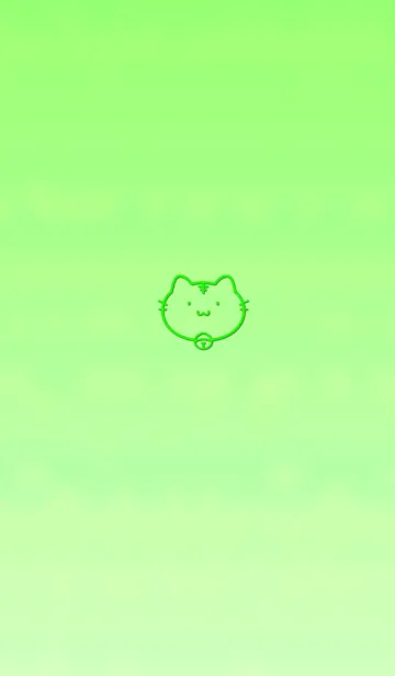 [LINE着せ替え] Simple cat face 3の画像1