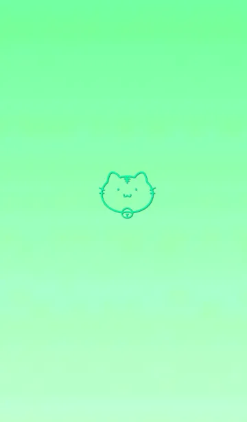 [LINE着せ替え] Simple cat face 4の画像1