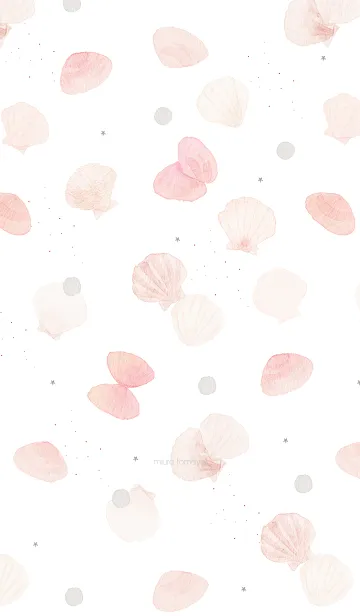 [LINE着せ替え] 願いを込めた桜貝の画像1