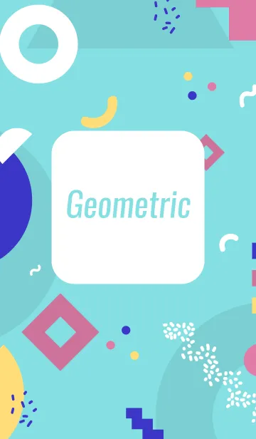 [LINE着せ替え] Geometric Riptideの画像1