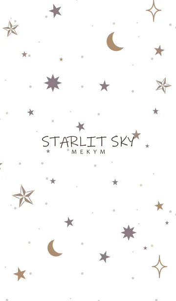 [LINE着せ替え] STARLIT SKY -MEKYM- 6の画像1