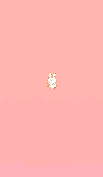 [LINE着せ替え] Simple rabbit triangle 1の画像1