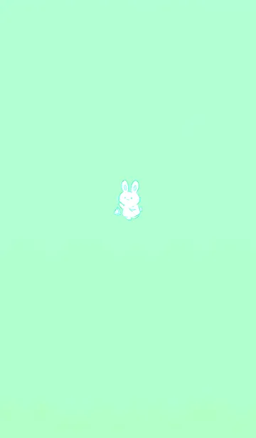 [LINE着せ替え] Simple rabbit triangle 3の画像1