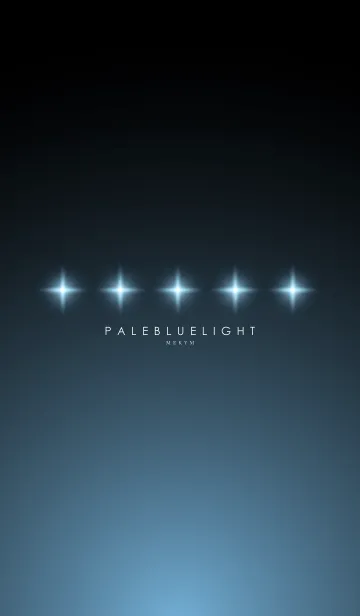 [LINE着せ替え] PALE BLUE STARLIGHTの画像1