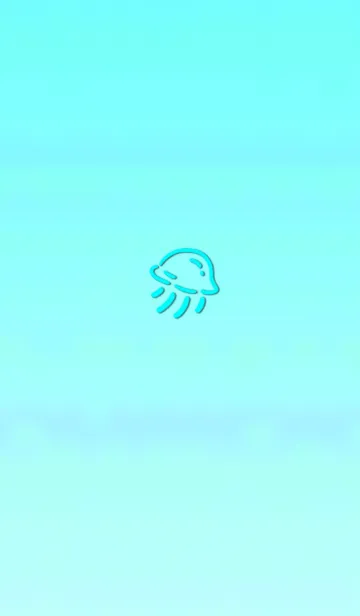 [LINE着せ替え] Jellyfish simple 5の画像1