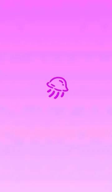 [LINE着せ替え] Jellyfish simple 8の画像1