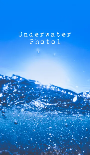 [LINE着せ替え] Underwater Photo1の画像1