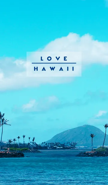 [LINE着せ替え] I LOVE HAWAII -MEKYM- 8の画像1