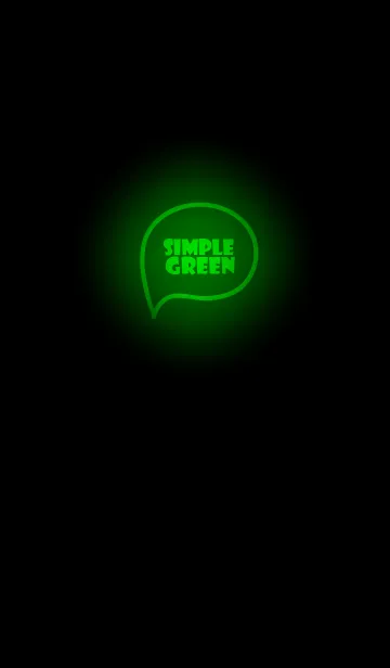 [LINE着せ替え] Green Neon Theme vr.2 (jp)の画像1