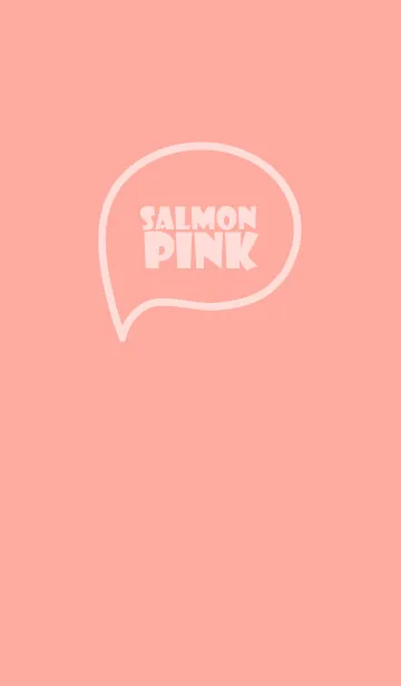 [LINE着せ替え] Love Salmon Pink Vr2 (jp)の画像1