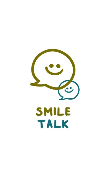 [LINE着せ替え] スマイル トーク 010の画像1