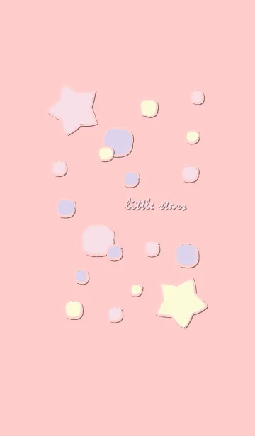 [LINE着せ替え] Little stars theme 19 :)の画像1