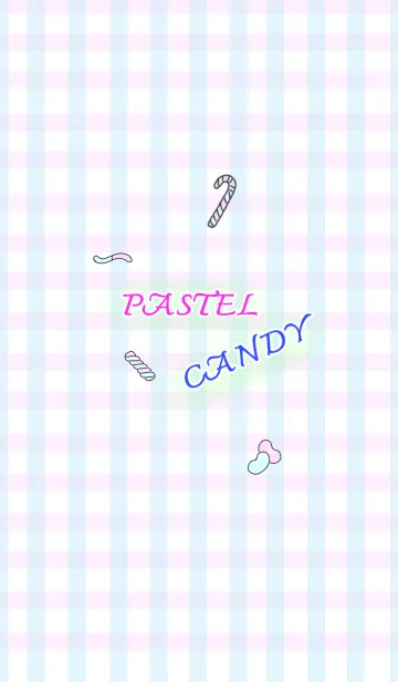 [LINE着せ替え] Pastel candy themeの画像1