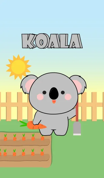 [LINE着せ替え] Oh！ Cute Cute Koala Theme (jp)の画像1