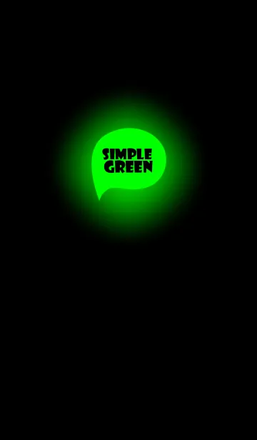 [LINE着せ替え] Green In Black Vr.2 (jp)の画像1