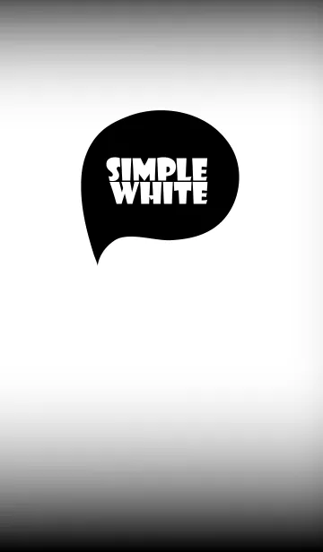 [LINE着せ替え] White And Black Vr.2 (jp)の画像1