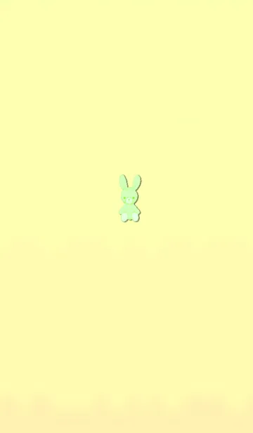 [LINE着せ替え] Simple rabbit plush toy 3の画像1