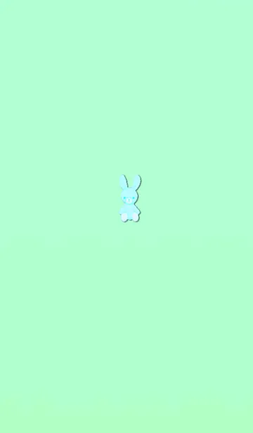 [LINE着せ替え] Simple rabbit plush toy 5の画像1