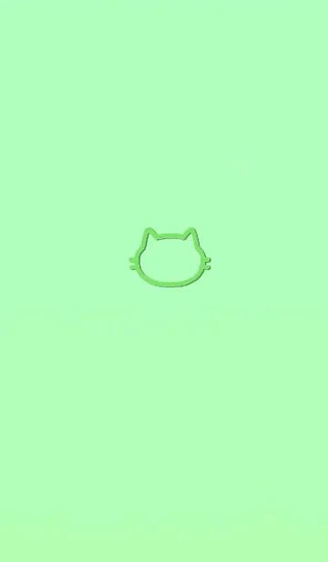 [LINE着せ替え] Simple cat silhouette 1の画像1