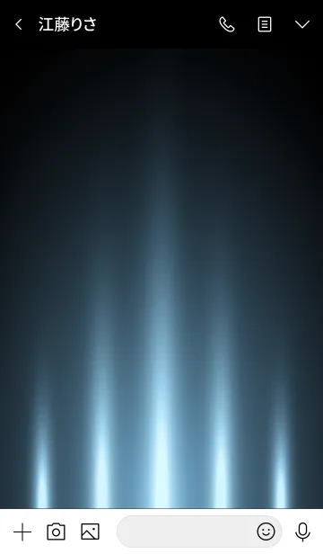 [LINE着せ替え] PALE BLUE LIGHT 2の画像3