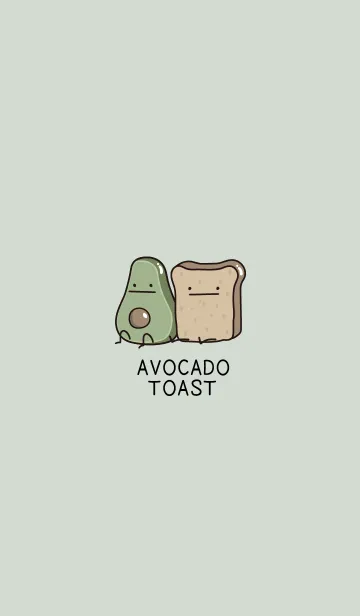 [LINE着せ替え] AVOCADO TOAST #2 +の画像1