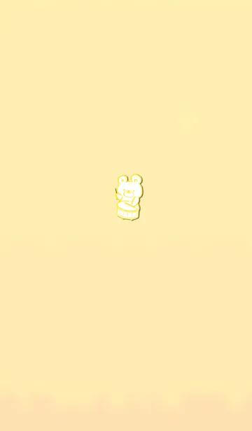 [LINE着せ替え] Simple bear drum 2の画像1