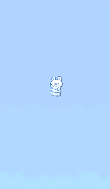 [LINE着せ替え] Simple bear drum 7の画像1