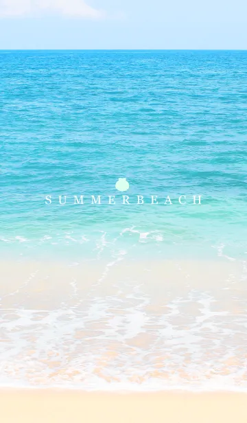 [LINE着せ替え] SUMMER BEACH -Shell- 18の画像1