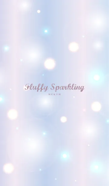 [LINE着せ替え] Fluffy Sparkling -MEKYM- 17の画像1