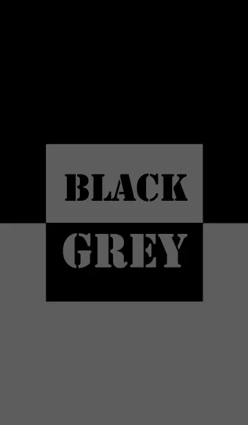 [LINE着せ替え] Gray & Black Vr.2 (jp)の画像1