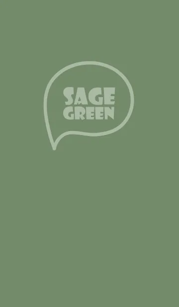 [LINE着せ替え] Love Sage Green Vr2 (jp)の画像1