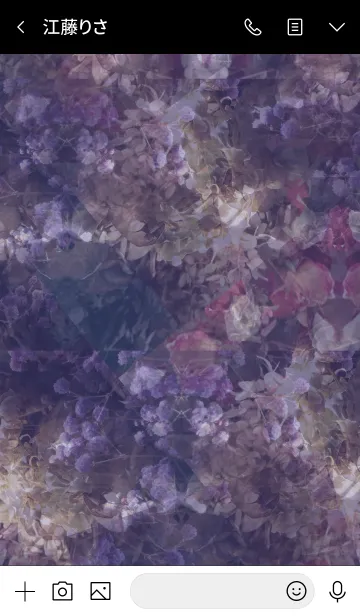 [LINE着せ替え] Antique Flower Shops -baroque-の画像3