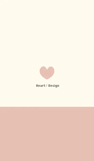 [LINE着せ替え] Heart / Designの画像1