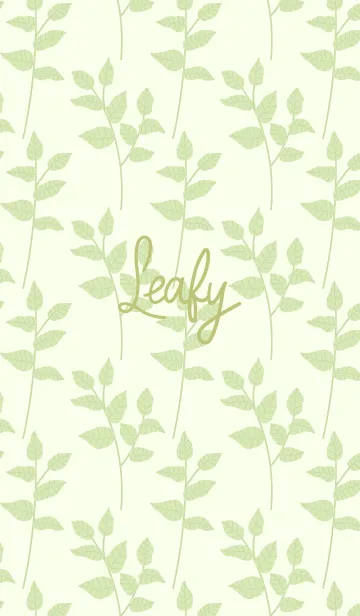 [LINE着せ替え] Leafyの画像1